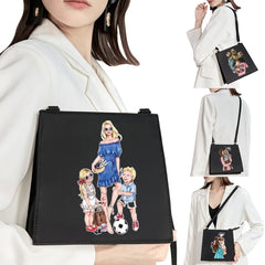 Mom Pattern Printing Shoulder Bag Messenger Bag