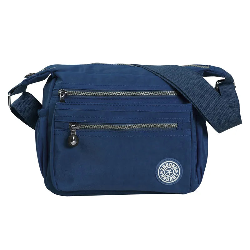 Canvas Messenger Handbag Crossbody Shoulder Purse Tote Bag