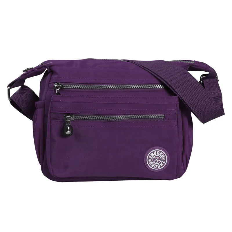 Canvas Messenger Handbag Crossbody Shoulder Purse Tote Bag
