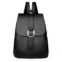 Women PU Leather Small Backpack School Shoulder Bag Pack Students Backpack