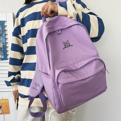 Women Large Capacity Backpack High Nylon School Bags For Teenage Girls Boys