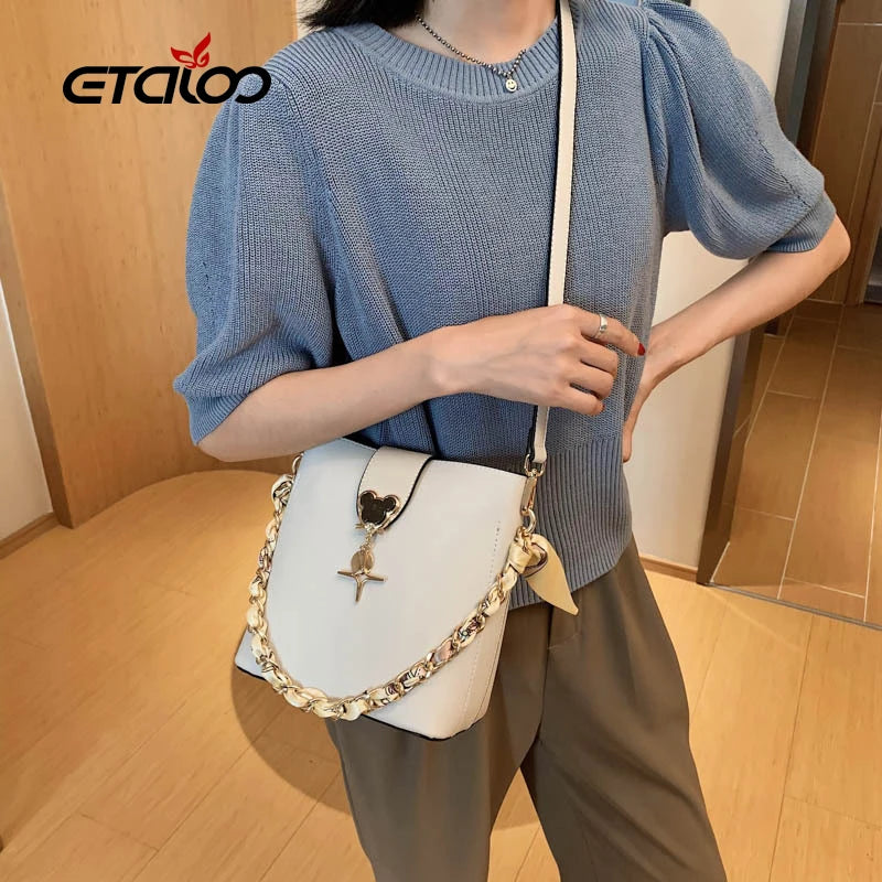Large Capacity Bucket Crossbody Bag Mini Shoulder Bag