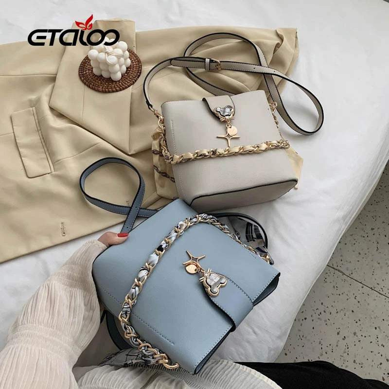 Large Capacity Bucket Crossbody Bag Mini Shoulder Bag