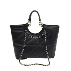 Women Chain Shoulder Bag Soft Pu Leather Handbag Crossbody Messenger Tote Bag