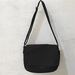 Large Capacity Crossbody Bag Casual Canvas Shoulder Messenger Bag
