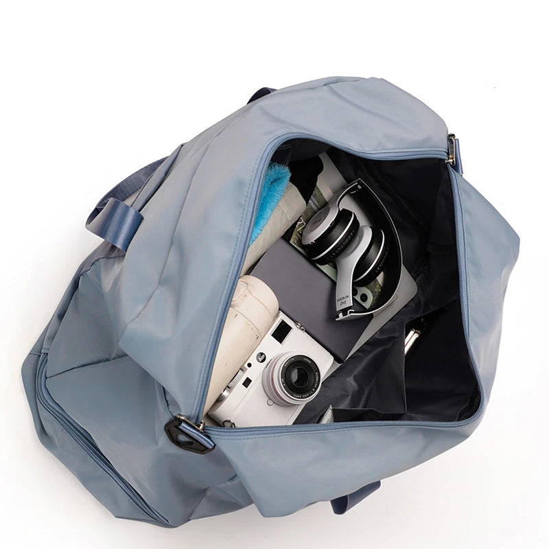 Large Capacity Nylon Luggage Bag Crossbody Shoulder Bag