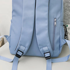 Large Capacity Laptop Backpack Waterproof College Girl Book Schoolbag