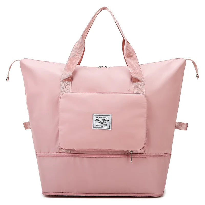 Women Large Capacity Duffle Bags - Foldable Travel Bags