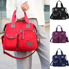 Women Large Capacity Nylon Shoulder Bags Messenger Waterproof Crossbody Bags
