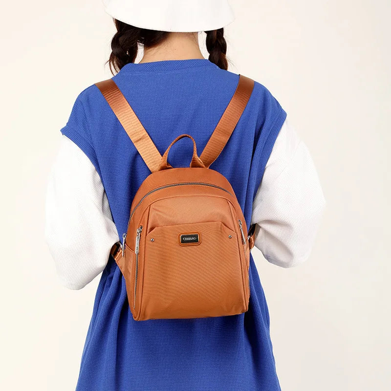 Women Large Capacity Backpack Shoulder Tote Handbags Lightweight