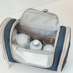 Large Cosmetic Bag Travel Organizer Toiletry Handbag Makeup Storage Pouch