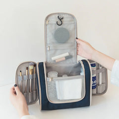 Large Cosmetic Bag Travel Organizer Toiletry Handbag Makeup Storage Pouch
