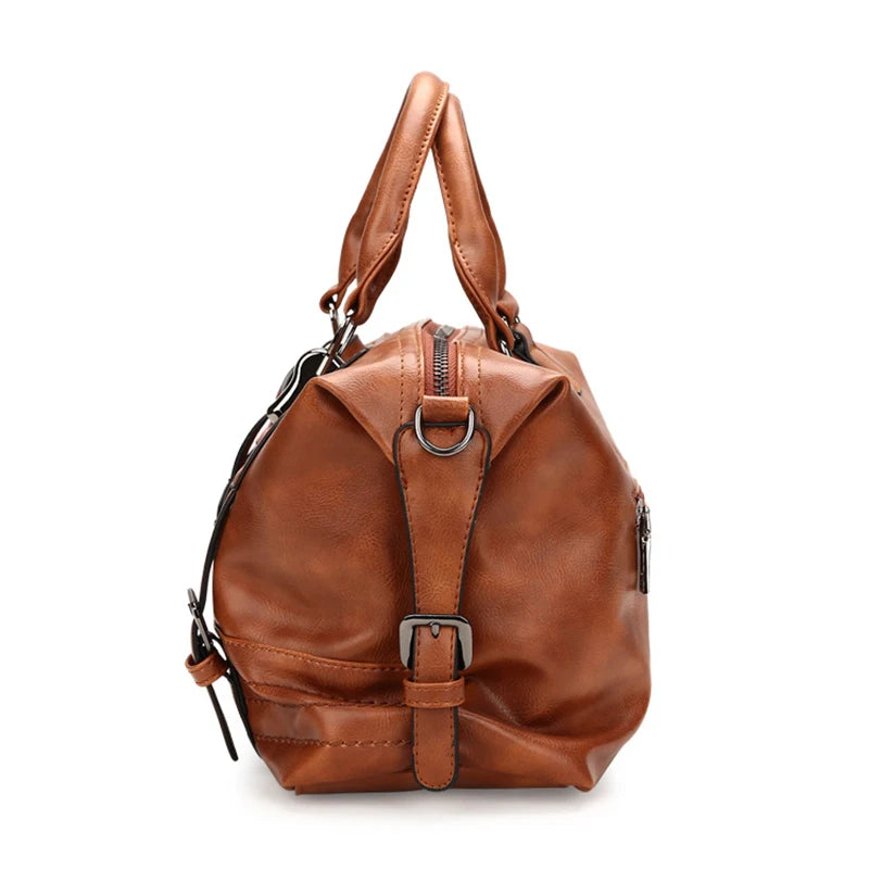 Leather Women Messenger Shoulder Bag Tote Purse