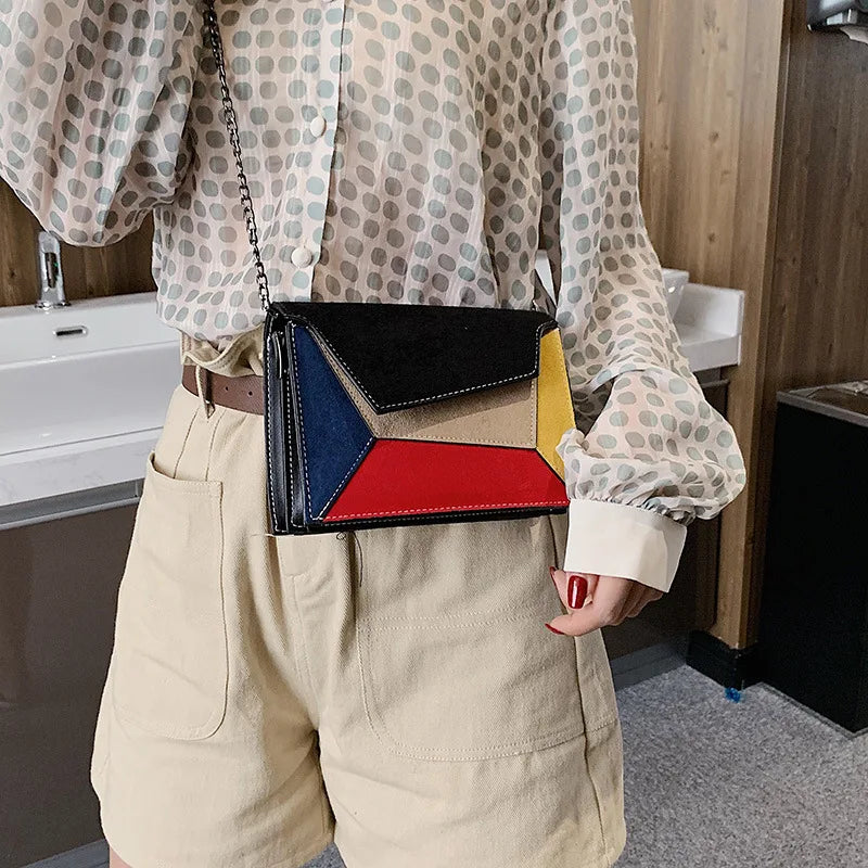 Women Leather Handbags Frosted One Shoulder Crossbody Bag