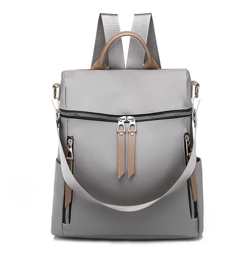 Women Leather School Backpack Women's Bag Backpack