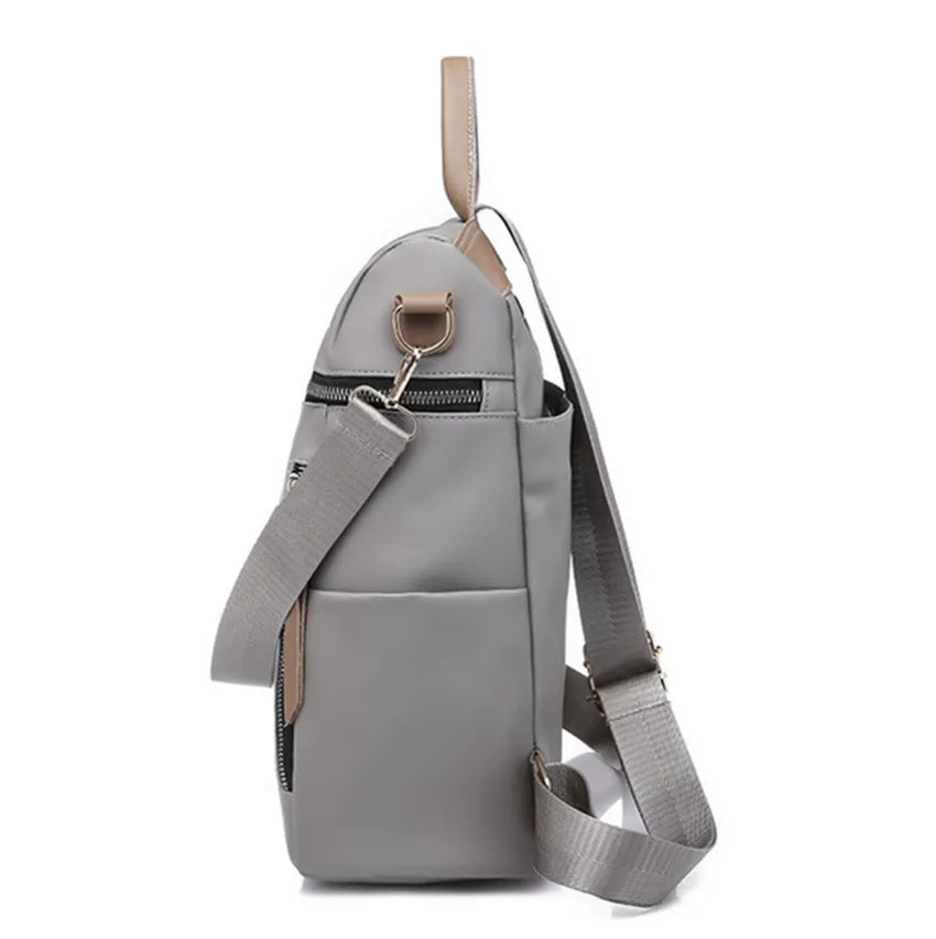 Women Leather School Backpack Women's Bag Backpack