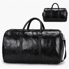 Large Women Leather Travel Bag Duffle PU Leather Fitness Bags
