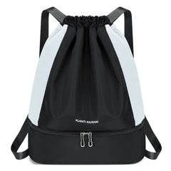 Women Nylon Backpacks Large-capacity Drawstring Backpack