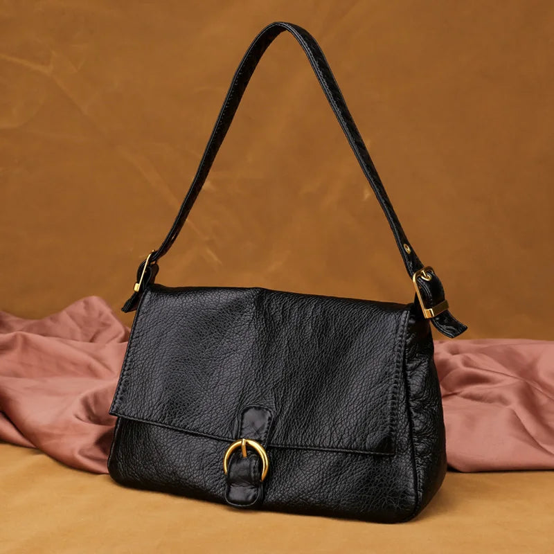 Soft Leather Women Handbags Tote Bag Large Capacity Shoulder Bags