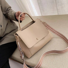 Women Shoulder Bag PU Leather Large Capacity Vintage Handbag