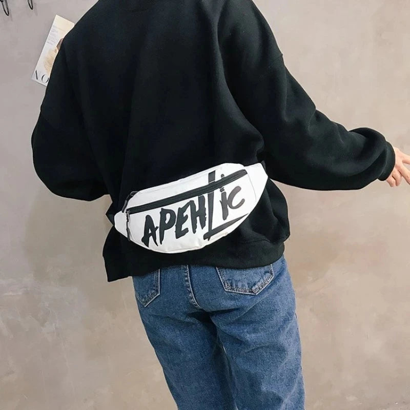 Waist Fanny Pack Female Male Belt Bum Hip Belly Shoulder Crossbody Bag