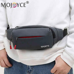 Waterproof Fanny Pack Zipper Pocket Adjustable Belt for Outdoor Sports
