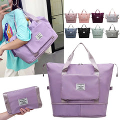 Waterproof Foldable Travel Bag Large Capacity Duffle Shoulder Bag