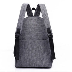 Canvas Backpack School Bag for Teenagers College Student