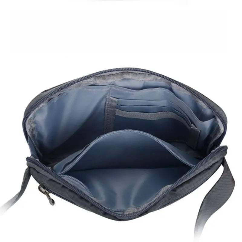Nylon Belt Bum Waist Phone Pouch Fanny Pack Crossbody Sport Zip Bag