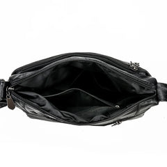 Floral Print Shoulder Bag Vintage PU Leather Crossbody