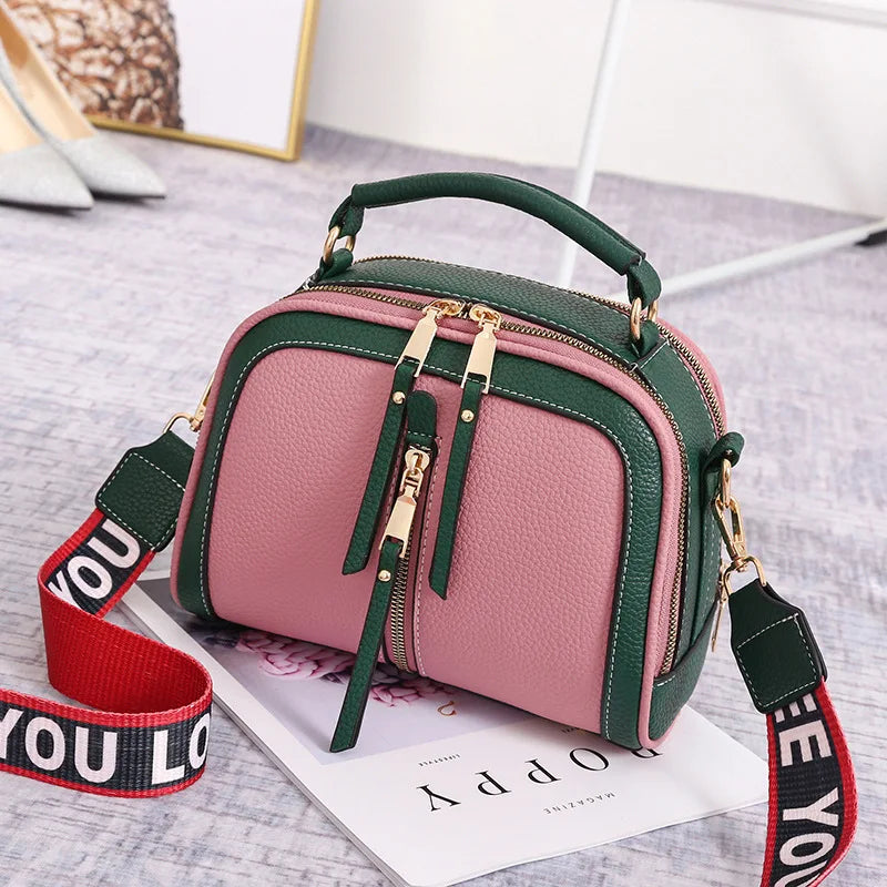 Leather Shoulder Bag Women's Handbag Purse Satchel Tote Bag