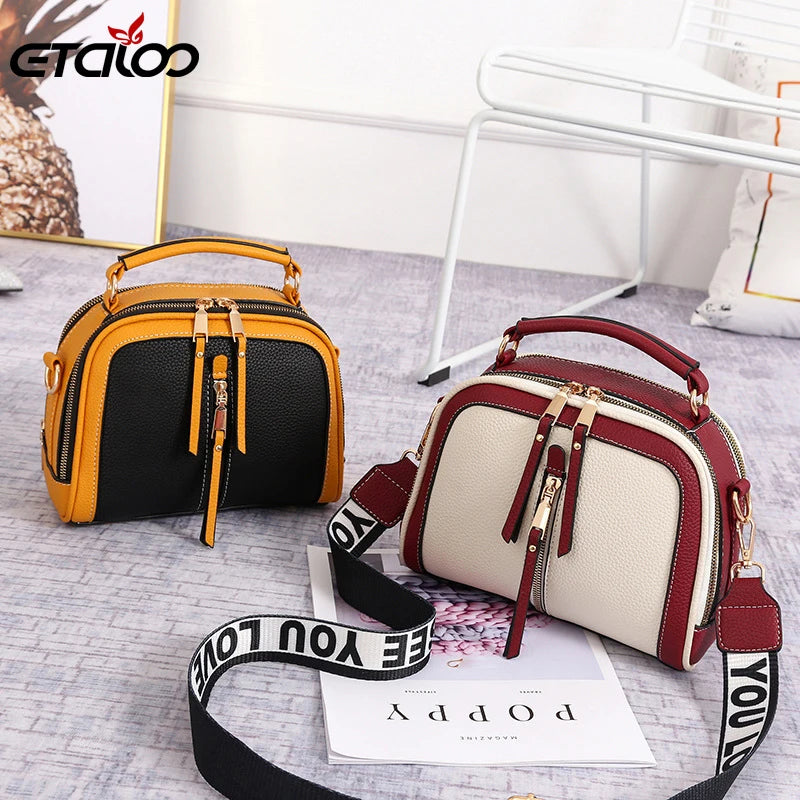 Leather Shoulder Bag Women's Handbag Purse Satchel Tote Bag