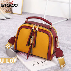Leather Shoulder Bag Women's Handbag Purse Satchel Tote Bag