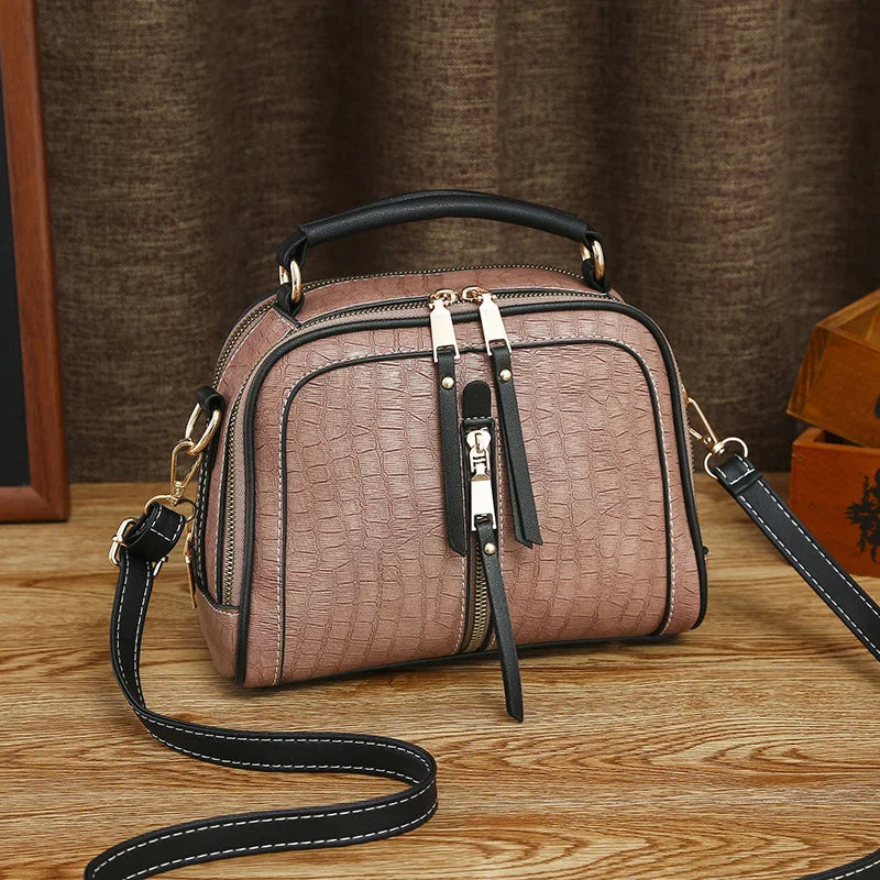 Women Messenger Bags Casual Tote High Interior Slot Pocket