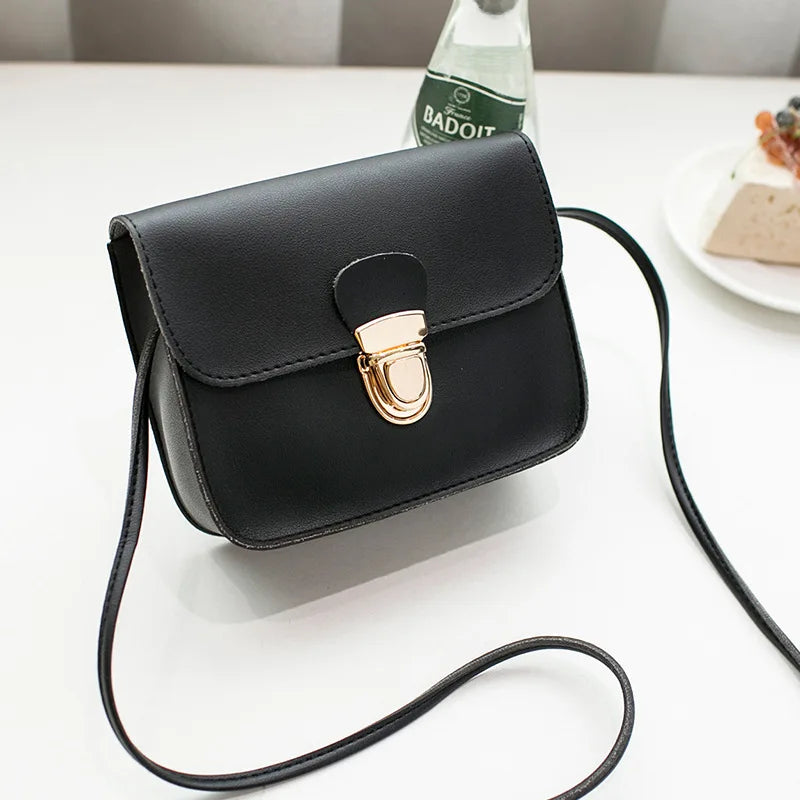 Women Messenger Bags Brand Crossbody Phone Beach Bag Lock Shoulder