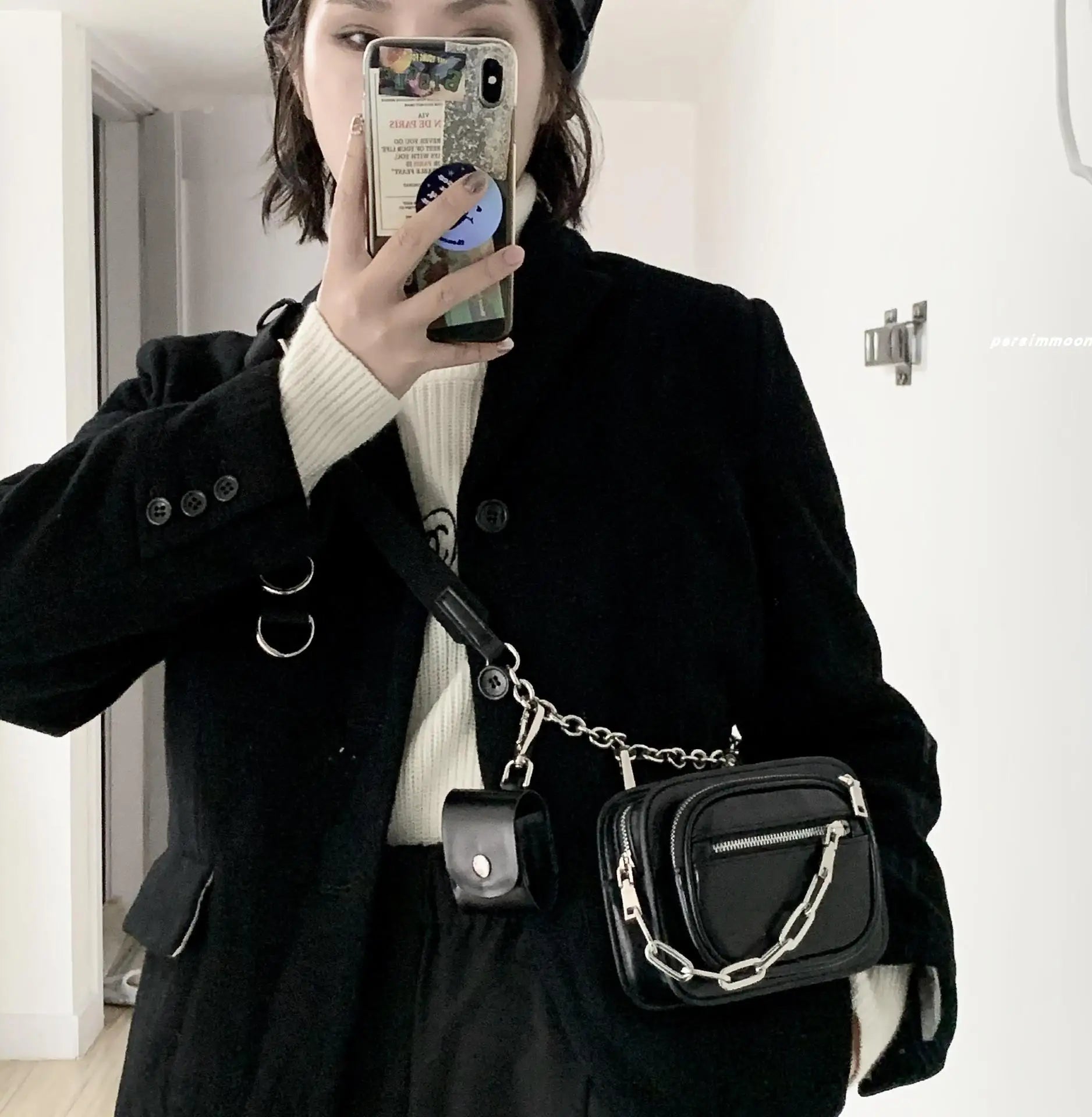 Women Mini Crossbody Bag Chain Shoulder Bags Messenger Bag