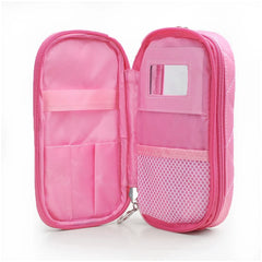 Women Cosmetic Bag Travel Organizer Makeup Clutch Waterproof Toiletry Pouch