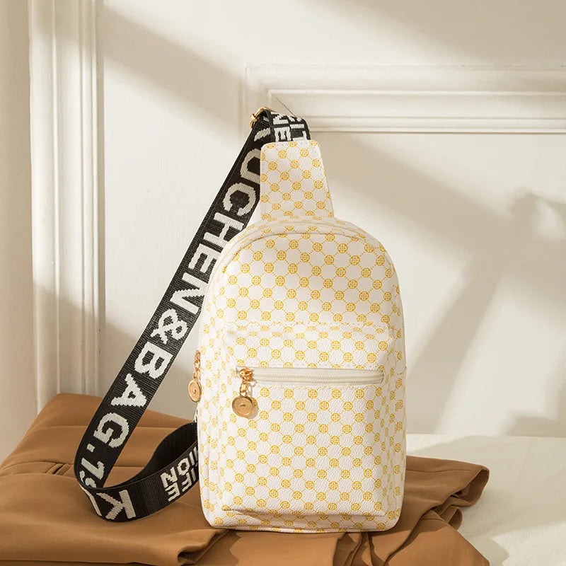 Unisex Chest Bag for Leisure Sports Travel