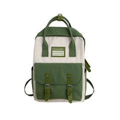 Nylon Candy Waterproof School Bags Teen Girls Backpack