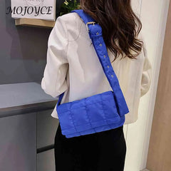 Soft Shoulder Bag Underarm Bag Flap Clutch Bag