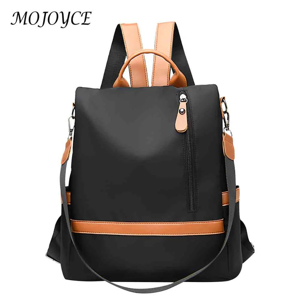 Nylon School Bag Large Capacity Backpack Women Handbag Laptop Bag