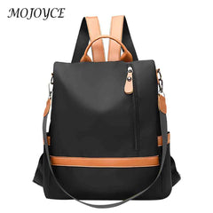 Nylon School Bag Large Capacity Backpack Women Handbag Laptop Bag