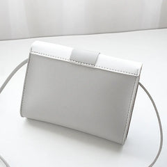 Women One Shoulder Bag Lockbuckle Small Square Bag