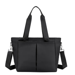 Women Oxford Handbag Nylon Large Capacity Ladies Commuter Canvas Bag