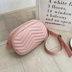 Women PU Leather Waist Pack Female Waist Bag Fanny Pack