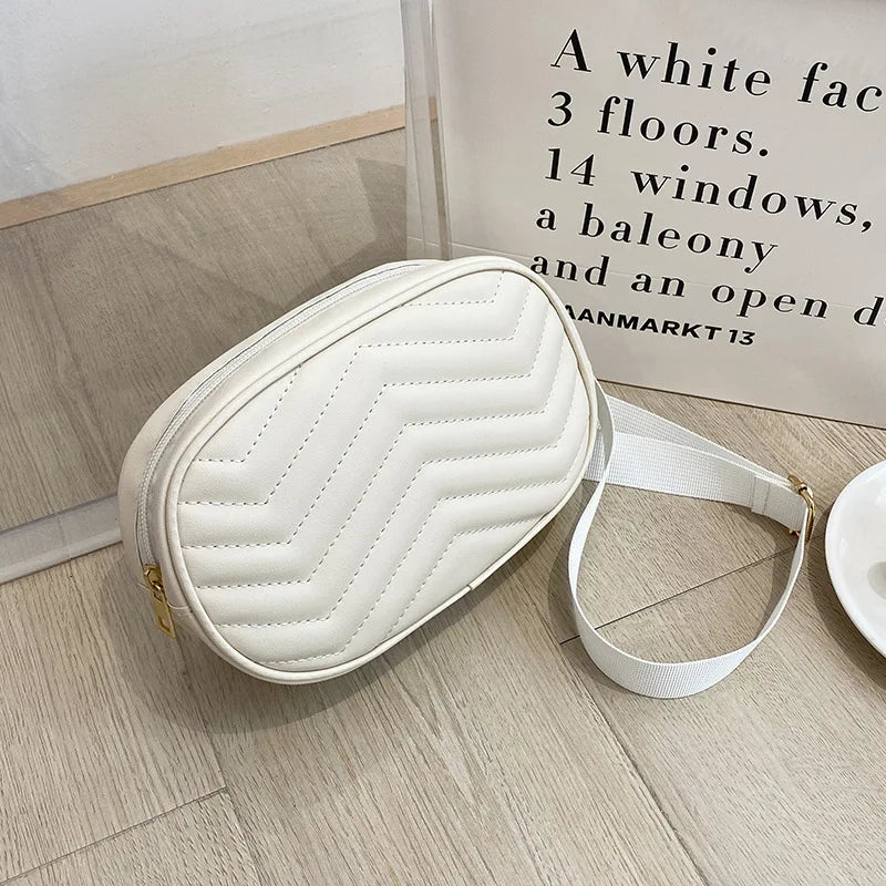 Women PU Leather Waist Pack Female Waist Bag Fanny Pack