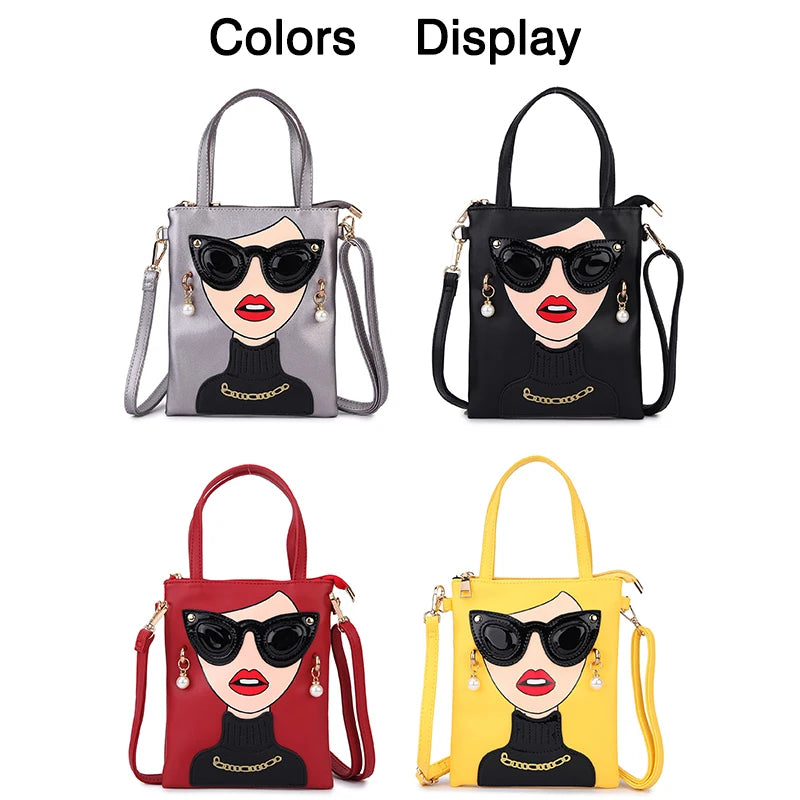 Women Casual Purses Handbags Zipper Crossbody Clutch Messenger Bag