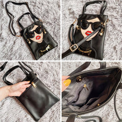 Women Casual Purses Handbags Zipper Crossbody Clutch Messenger Bag