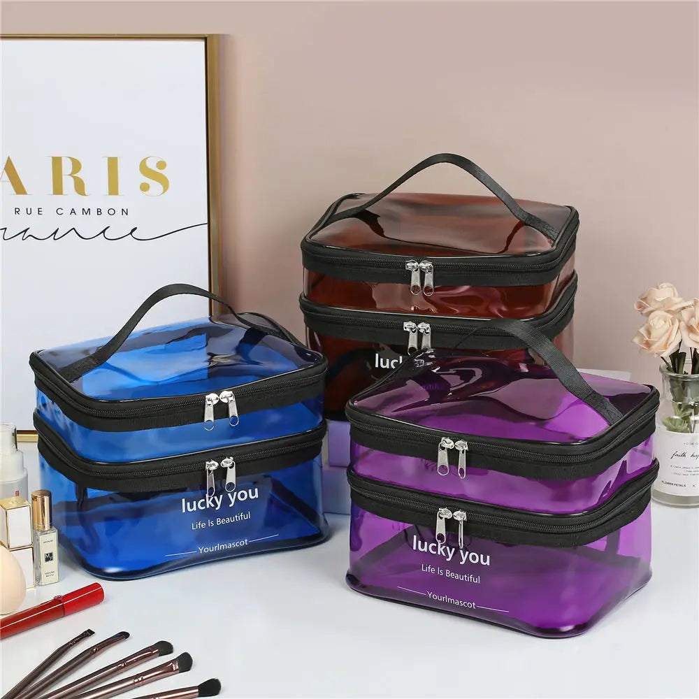 Women Travel Wash Bag Waterproof Makeup Storage Pouch