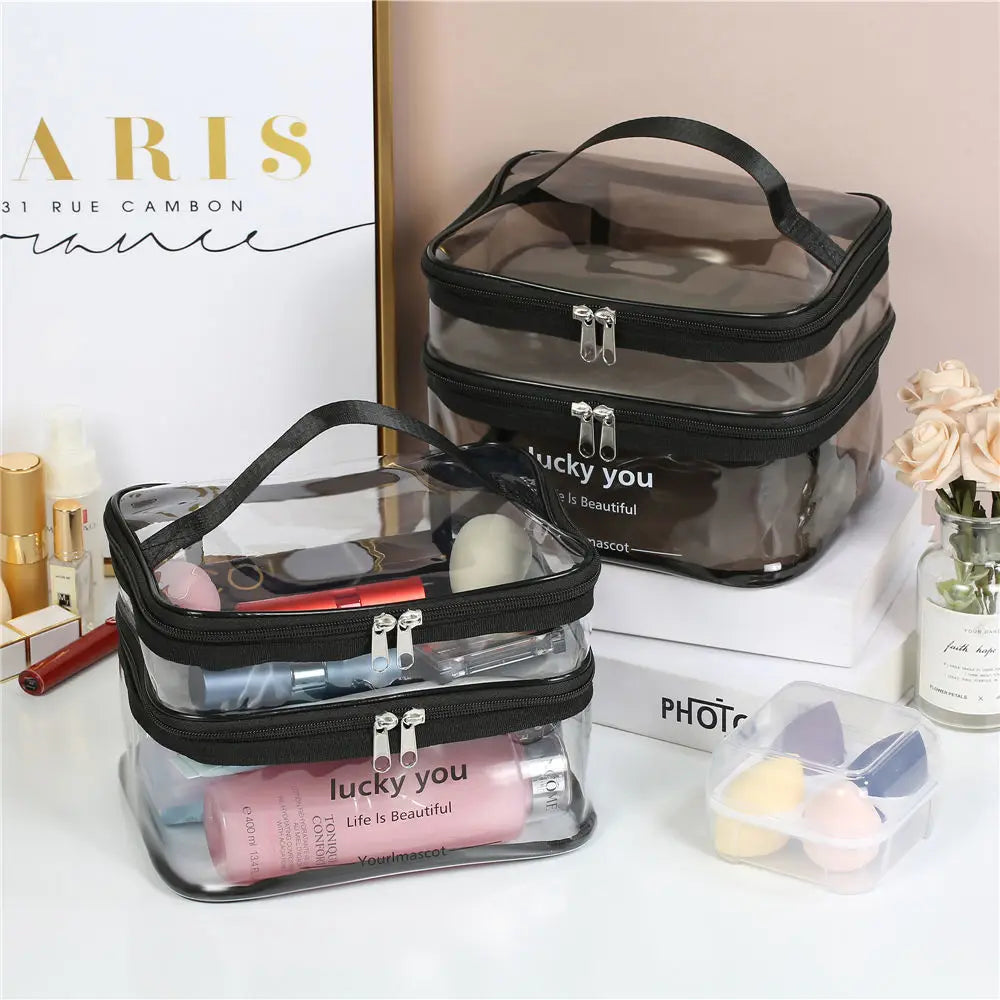 Women Travel Wash Bag Waterproof Makeup Storage Pouch